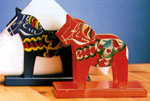 DALA HORSE NAPKIN HOLDER