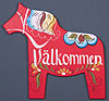 Dala Horse Sign, 14" thin profile