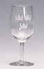 %Swedish-catname% 6.5 oz. Etched Wine Glasses, Swedish designs