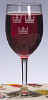 %Swedish-catname% 10 oz. Etched Wine Glasses, Swedish designs
