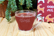 %Swedish-catname% Etched Gl�gg/Glogg Cup Set of 4