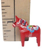 %Swedish-catname% Traditional Swedish Dala Horse, 1.25