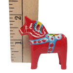%Swedish-catname% Traditional Swedish Dala Horse, 2