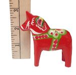 %Swedish-catname% Traditional Swedish Dala Horse, 2.75