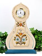 %Swedish-catname% Tall Swedish Mantle Clock