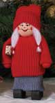 %Swedish-catname% Tomte Lady with Gift