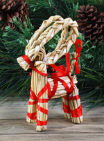 Mini Julbock - Straw Goat - 6"