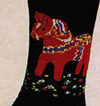 %Swedish-catname% Dala Horse Socks