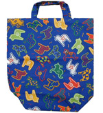 %Swedish-catname% Happy Swedish Horses Totebag