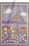 %Swedish-catname% Svensk Sommar (Swedish Summer) Small Towel