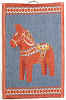 %Swedish-catname% Large Dala Horse Towel