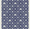 %Swedish-catname% Royal Wedding Runner - white on blue