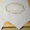 %Swedish-catname% Hand-Embroidered Table Runner - Linnea