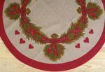 %Swedish-catname% Julk�rve - Oats - Christmas Jute Cloth