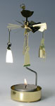 %Swedish-catname% Nativity Spinning Party Candle
