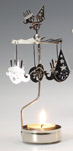 %Swedish-catname% Lucia Celebration Spinning Party Candle (reg $11.50)