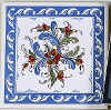 %Swedish-catname% Rosemaled Tile - Sonja Rose