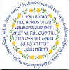 %Swedish-catname% Swedish Table Prayer Tile