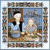 %Swedish-catname% Pepparkakor Bakers Scandinavian Tile