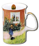 Carl Larsson Mug - Girl with Sandwich