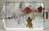 %Swedish-catname% Carl Larson Serving Tray 