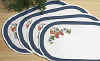 %Swedish-catname% Dala Horse Placemat Set