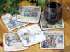 %Swedish-catname% Carl Larsson Coaster Set