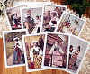 %Swedish-catname% Swedish Folk Costumes - Notecards
