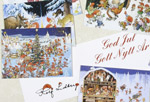 %Swedish-catname% Rolf Lidberg Christmas Cards - pack of 5