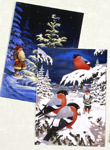 %Swedish-catname% Tomtes' Woods Christmas Cards