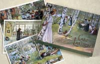 %Swedish-catname% Carl Larsson Boxed Notecards