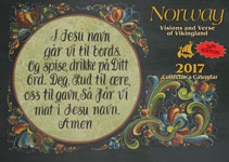 2014 Norwegian Calendar - Visions and Verse