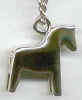 %Swedish-catname% Swedish Horse Pendant, rhodium-plated