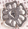 %Swedish-catname% Martin Luther's Seal - Pewter Pin