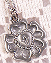 %Swedish-catname% Martin Luther's Seal - Pewter Pendant, small