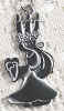 %Swedish-catname% St. Lucia Pewter Ornament