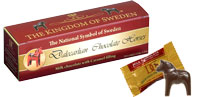 %Swedish-catname% Dala Horse Milk Chocolate Candy