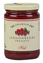 %Swedish-catname% Lingonberry Preserves (Hafi brand)