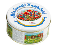 %Swedish-catname% Swedish Crispbread (Kn�ckebr�d) Storage Tin