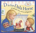 %Swedish-catname% D is for Dala Horse (book)