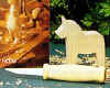 %Swedish-catname% Swedish Dala Horse Carving Block