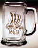 %Swedish-catname% Viking Ship Tankard Mug Set