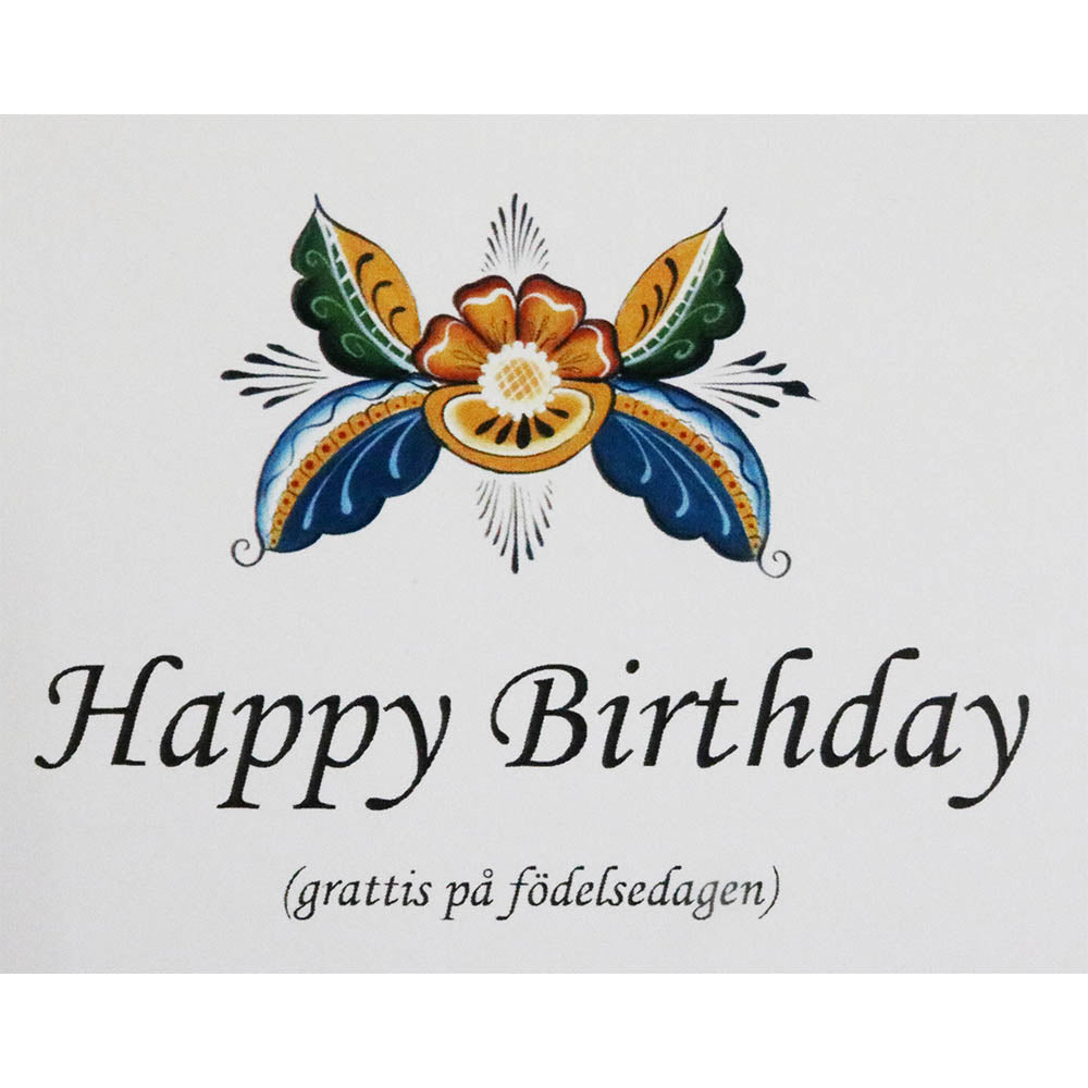 Hemslöjd Blank Gift Card (Single Card)