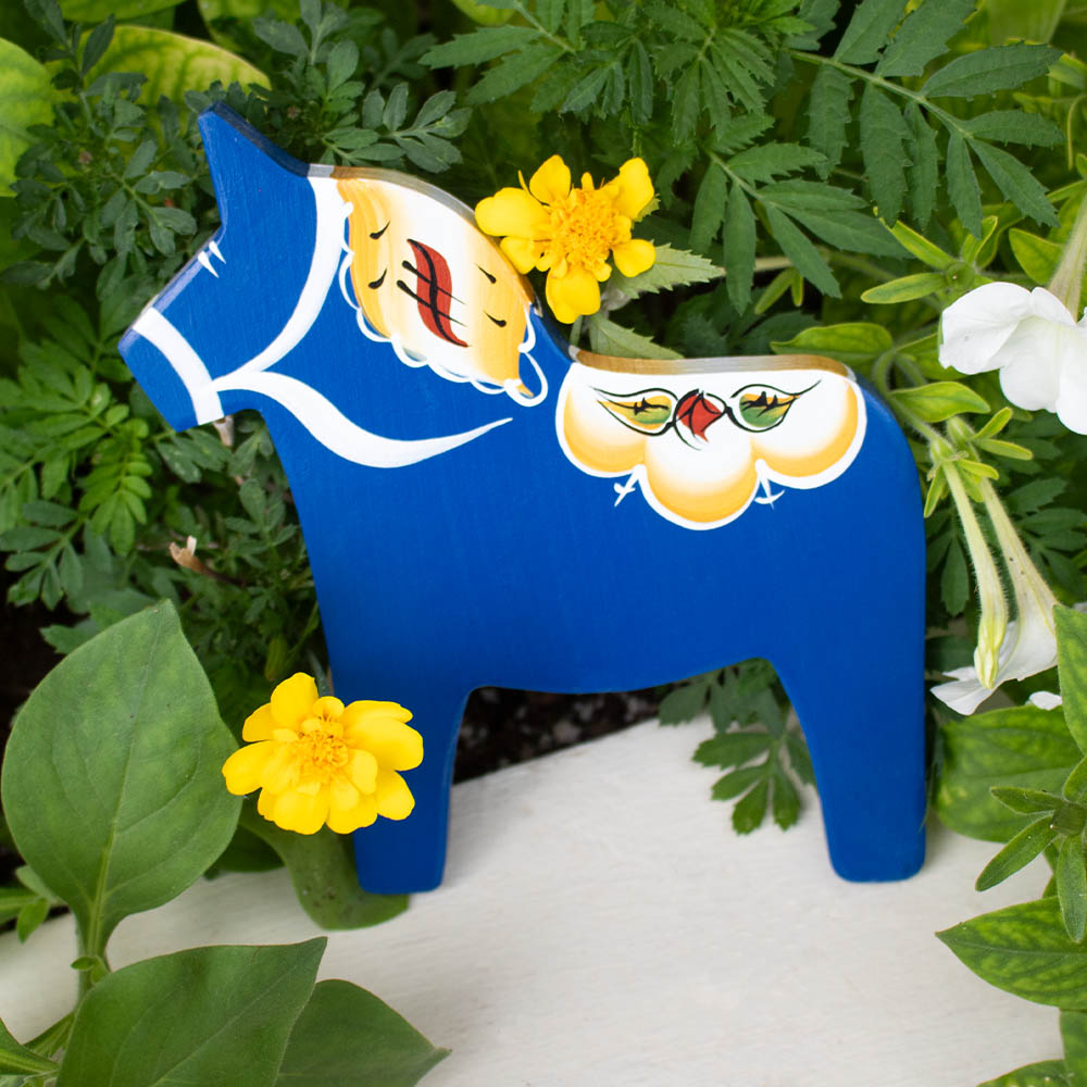 Dala Horse Sign, 6" thin