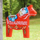 Dala Horse Sign, 11" solid wood