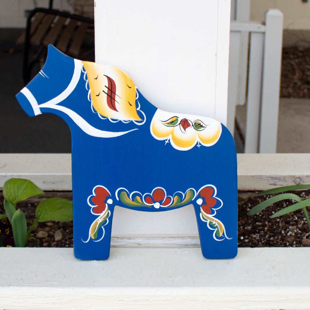 Dala Horse Sign, 11" thin profile