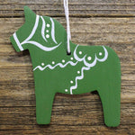 Ornament - Hemslöjd Dala Horse Variety, 4 pack