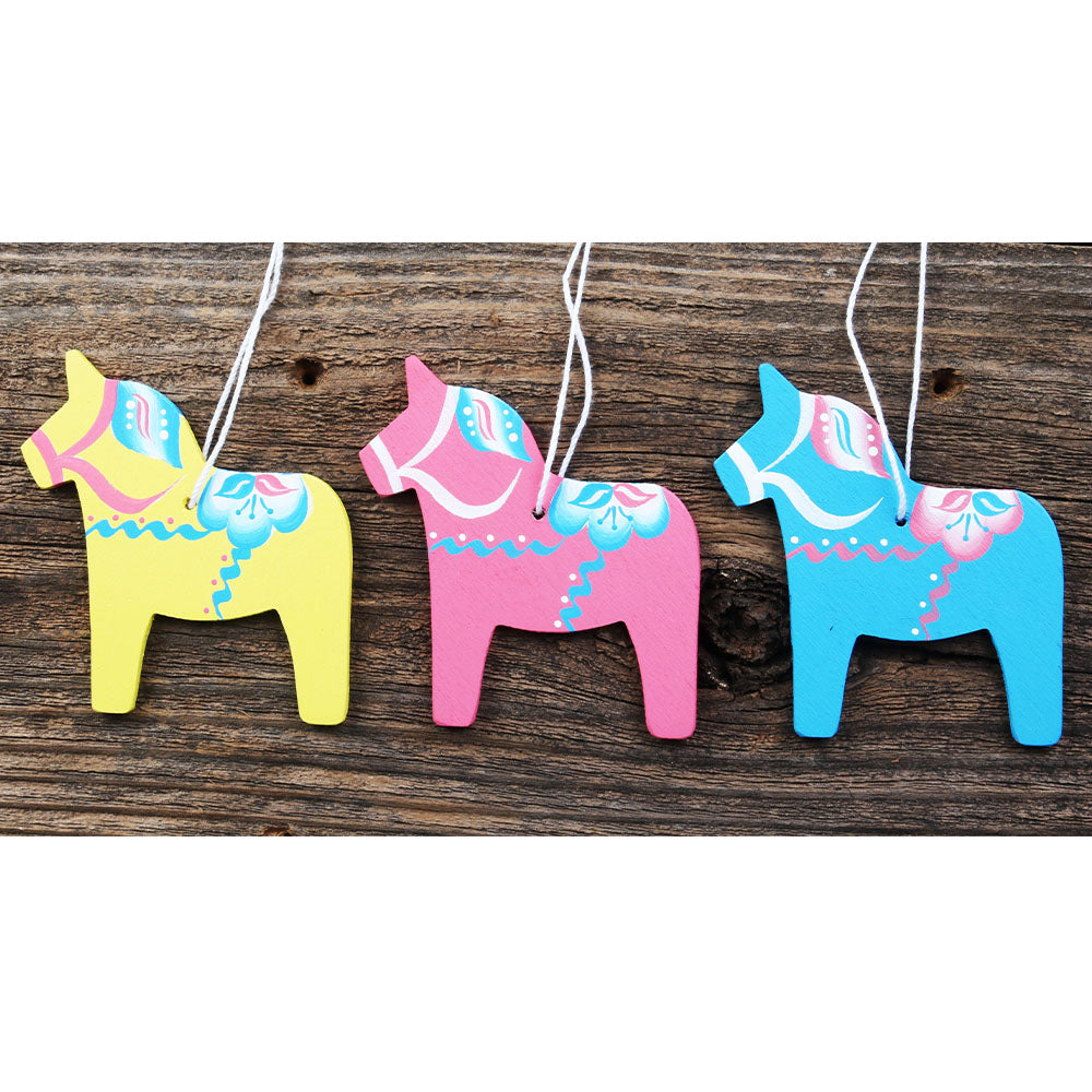 Ornament - Hemslöjd Baby Dala Horse