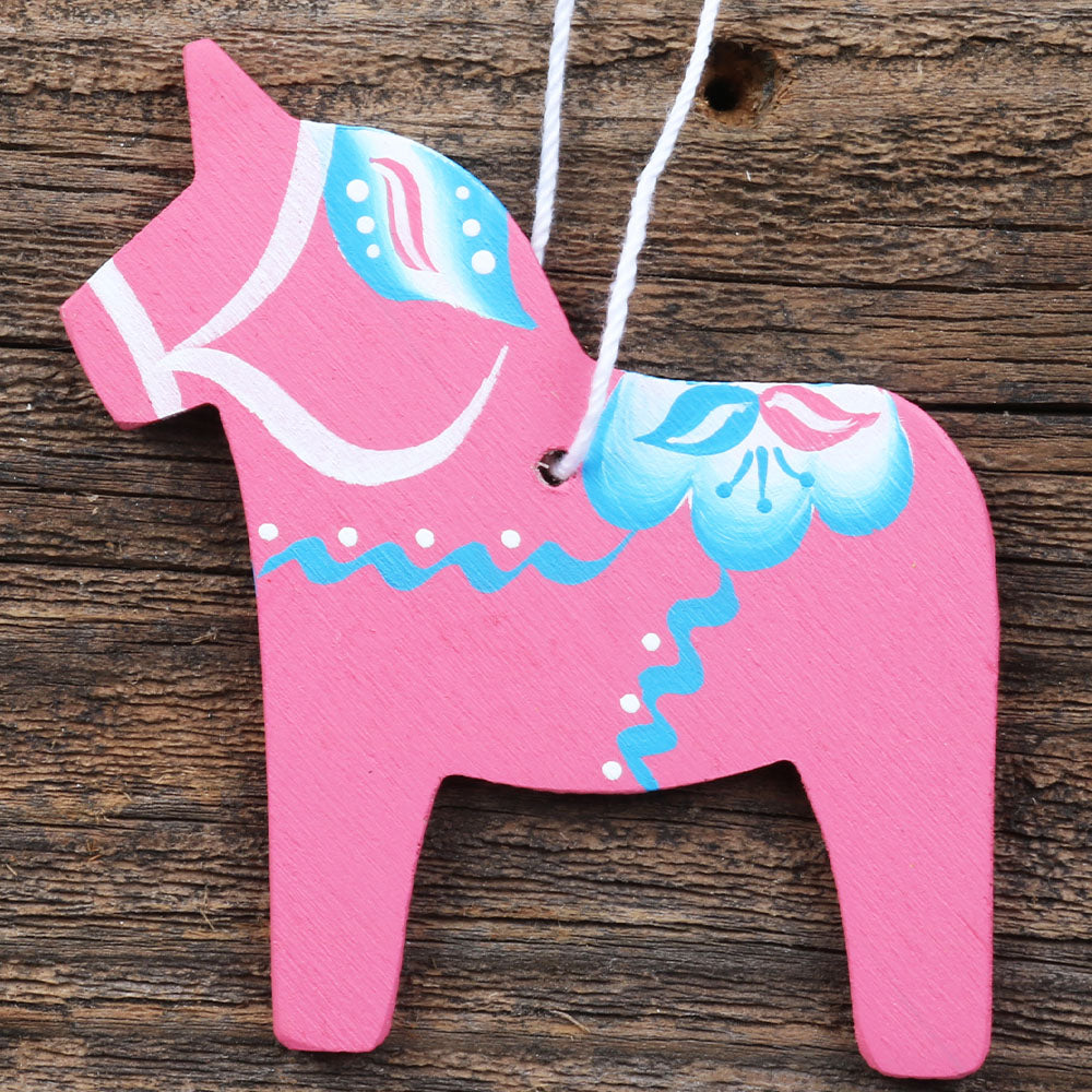 Ornament - Hemslöjd Baby Dala Horse