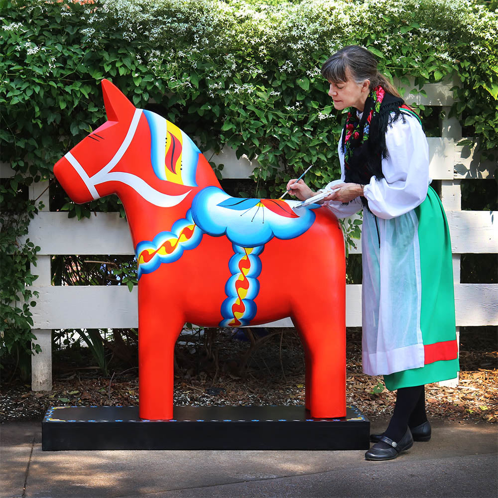 Large Dala Horse, 50"